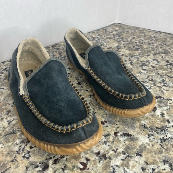 Sorel Dude Moc black slippers | size 7 - Picture 3 of 12